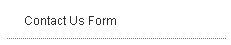 Contact Us Form